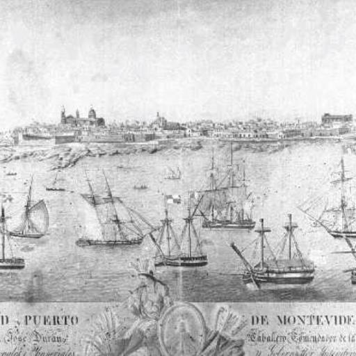 Historic port of Montevideo