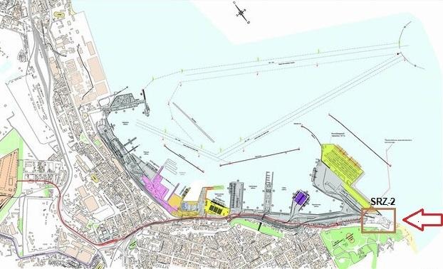 Odessa city port map