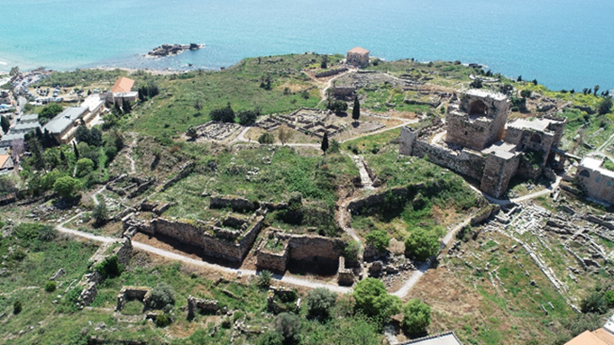 Byblos from drone