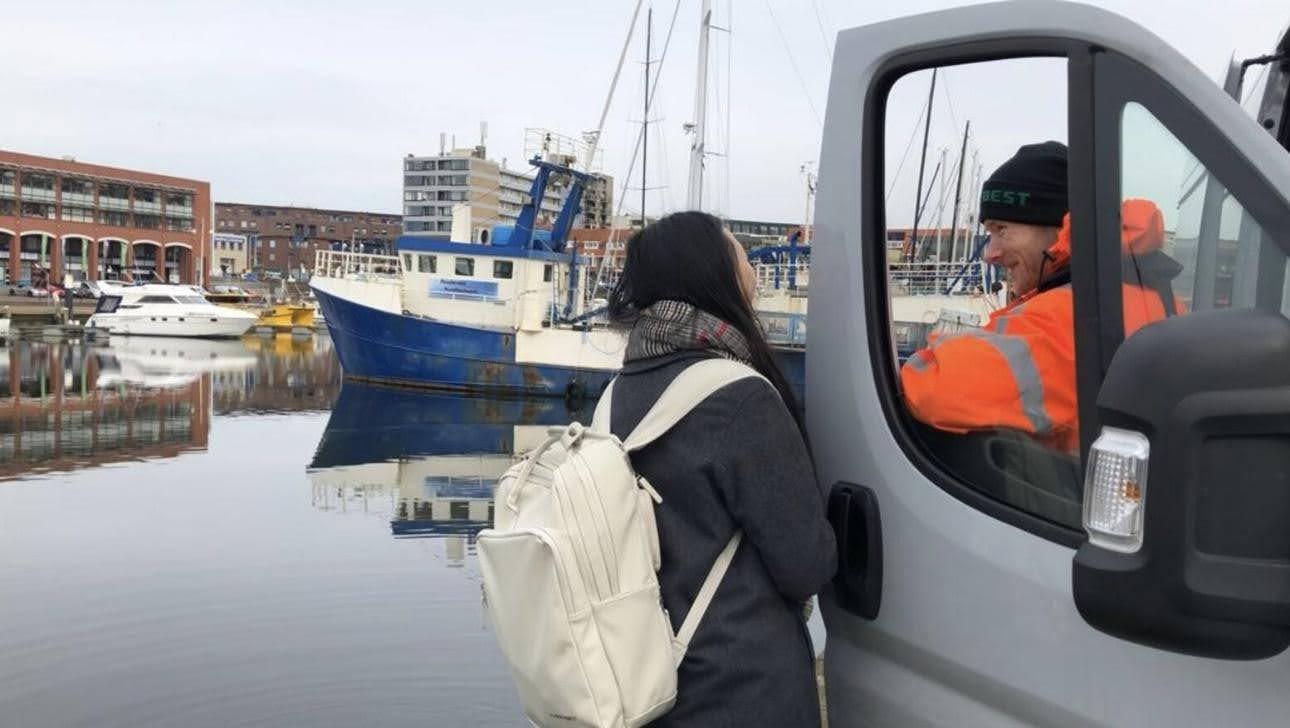 Figure 5: Technical visit and field assessment of the Port of Scheveningen, March 2024. Source: Building Green, 2024.