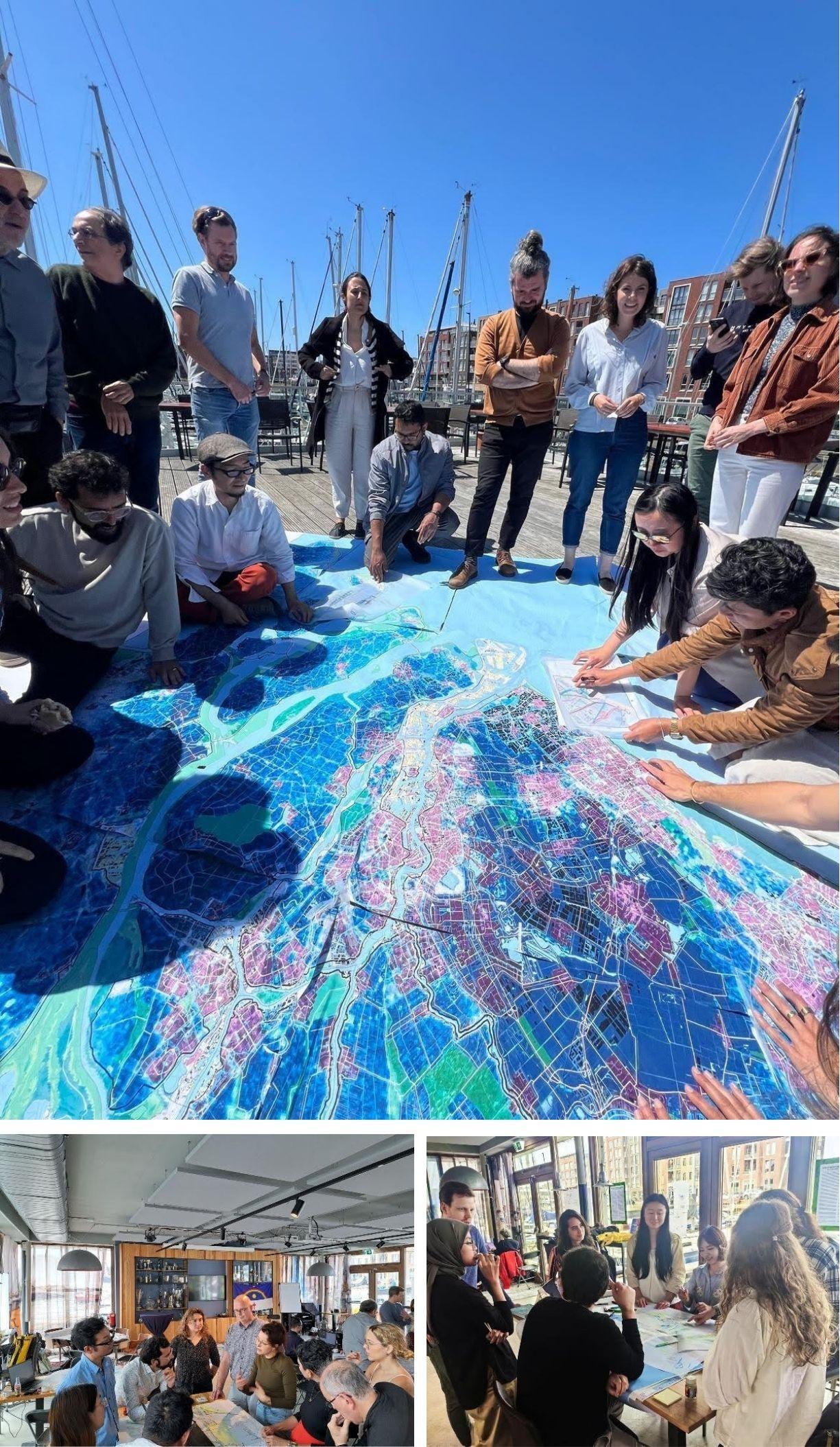Figure 6–8: NXR-2024 multi-level discussions in the Port of Scheveningen. Source: Mila Avellar Montezuma and Fangfei Liu, 2024.