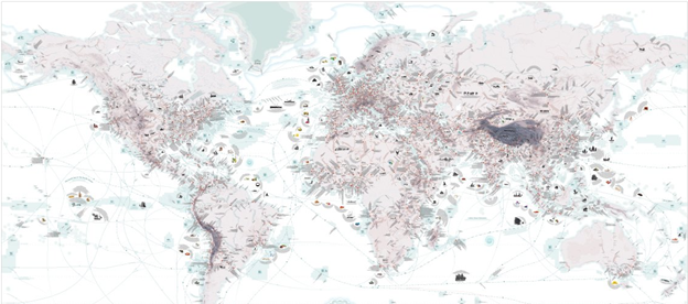 world map
