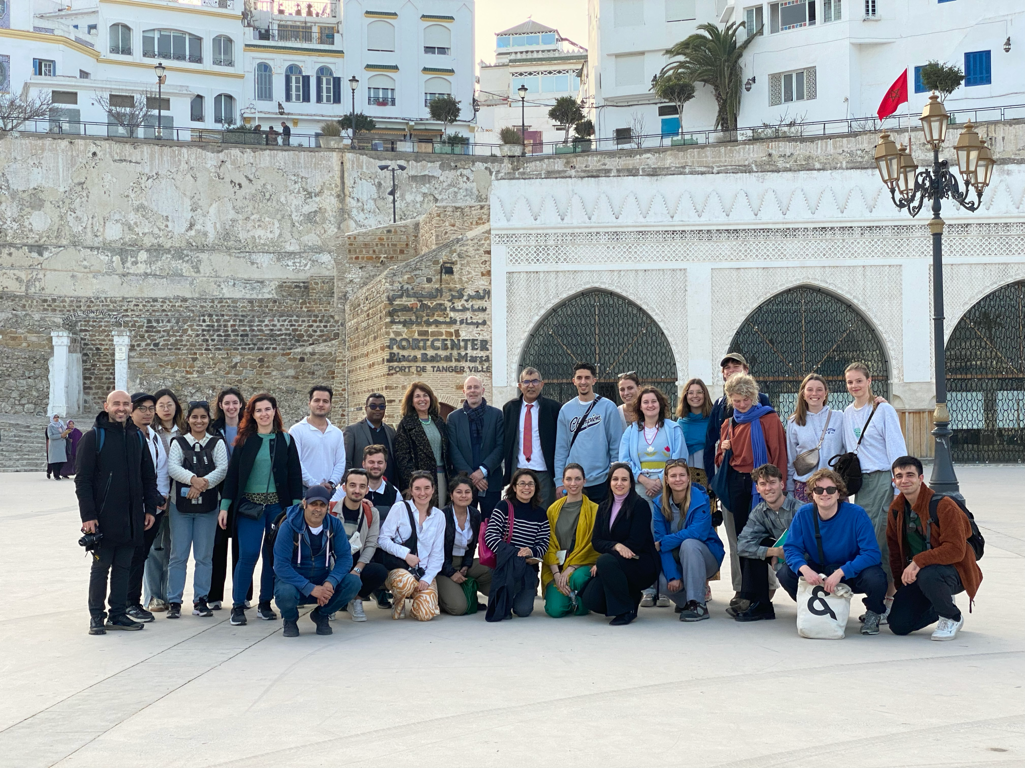 Visit to Tangier, group picture
