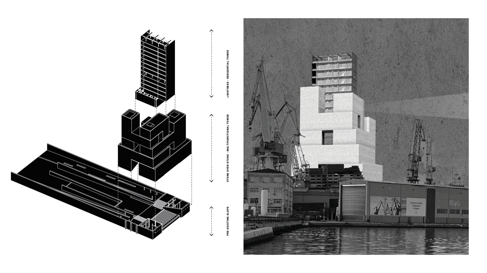 Fig. 17 PoliMI students Juan David Daza Galindo and Daniela Zalamea, “LIGHTSTONE,” 2024