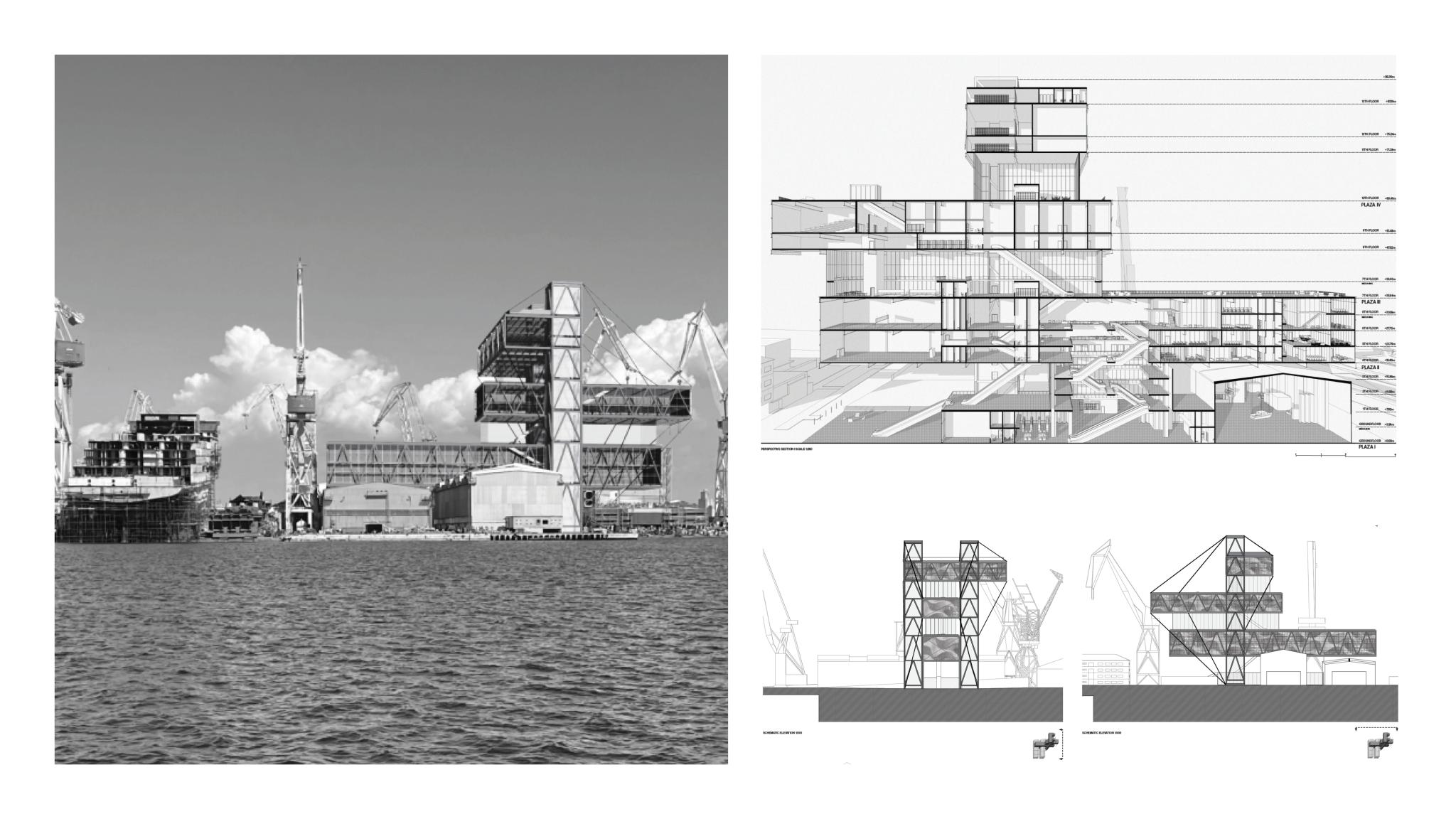 Fig. 25 PoliMI students Greta Mirizzi and Hannah Novotny, “ HORIZON•TALL,” 2024