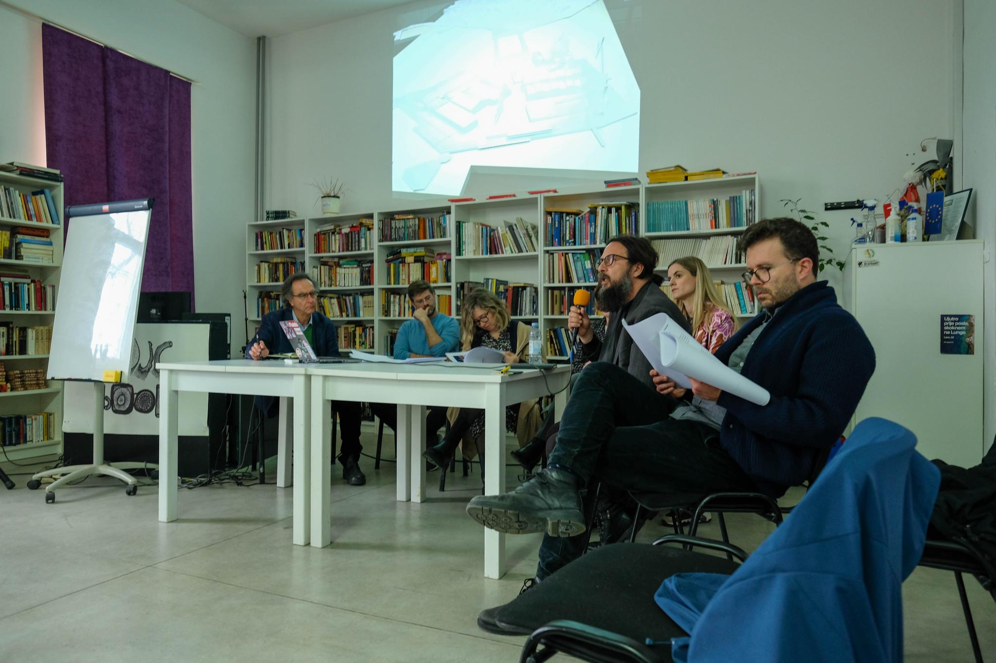 Fig. 7 Workshop at the&nbsp;Cultural Centre Rojc, Pula, March 2024
