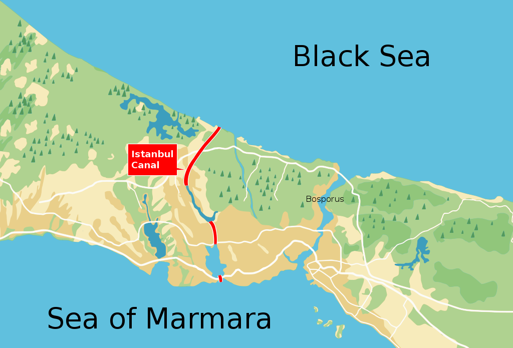 plan of istanbul canal