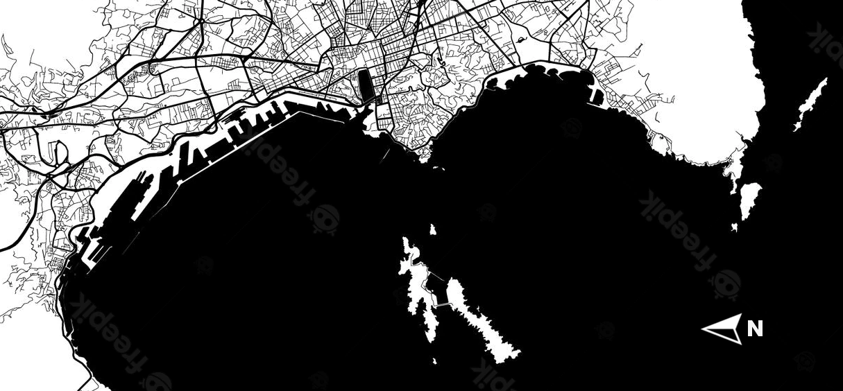 Image 1 - Marseille’s coastline (author’s elaboration from OpenStreetMap)