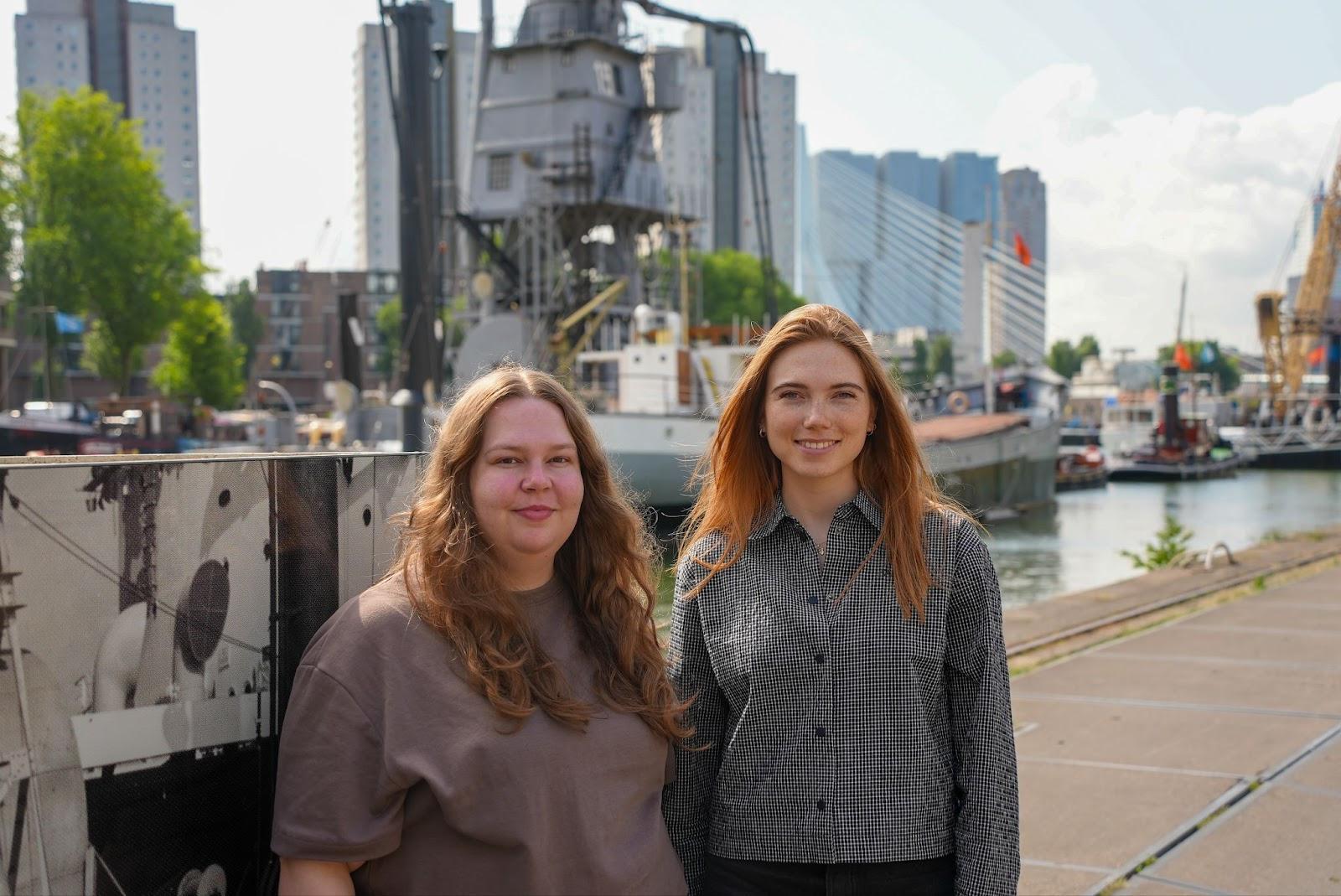 Nikki Sakema and Rayke van Lent