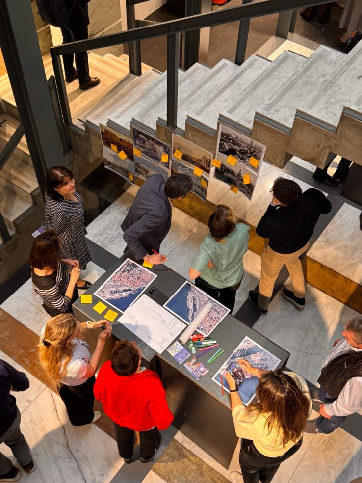 Figure 3. Participants explored the energy and architectural heritage of Lisbon during the "Seeing Energy Through Portscapes" workshop (Source: Sevim Sezi Karayazi, 2026).&nbsp;