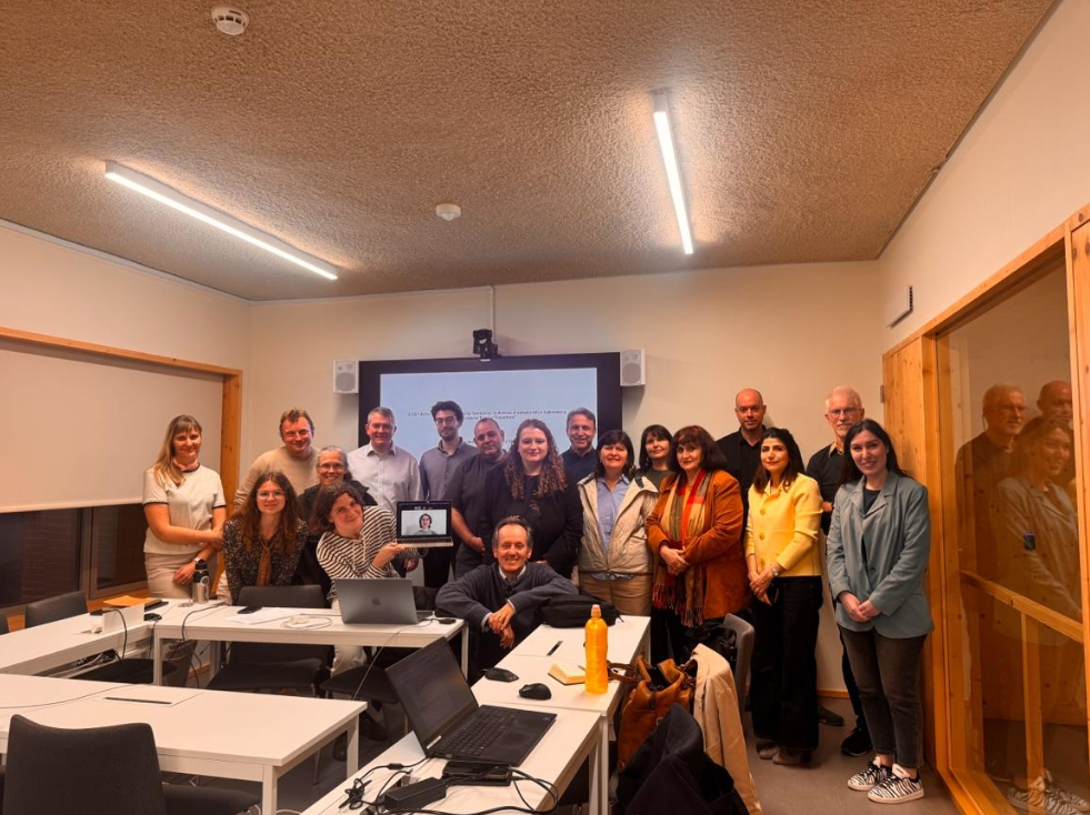 Figure 1. PACT Management Committee (MC) members discuss the strategic goals for 2026 at University Institute of Lisbon (Source: Sevim Sezi Karayazi, 2026). 