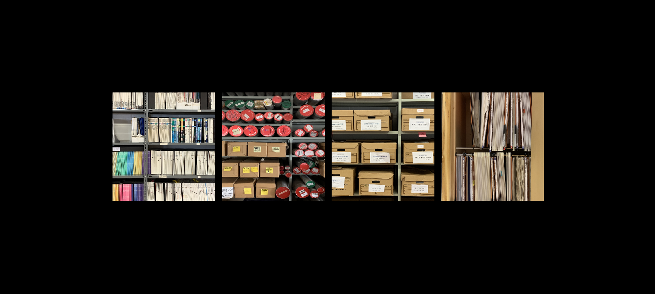 Figure 1. Materials at the Renzo Piano Foundation archives. (Source: Ph. Alberto Grassetti.)