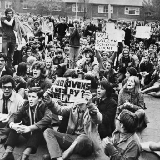 Scholierenprotest Vlaardingen