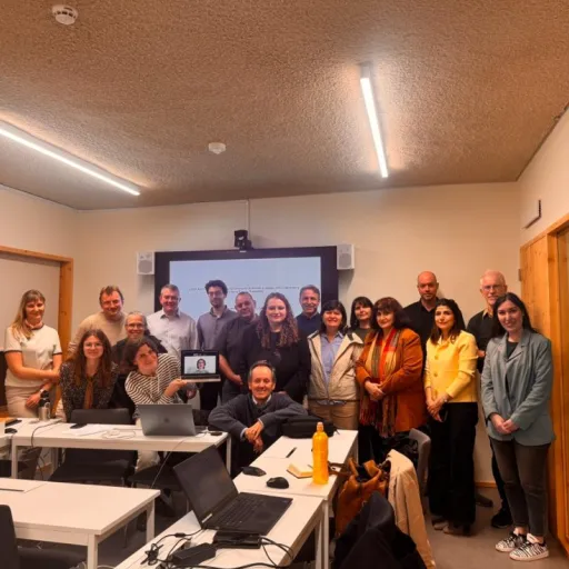 PACT Management Committee (MC) members discuss the strategic goals for 2026 at University Institute of Lisbon
