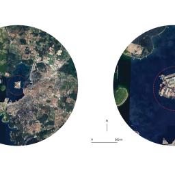 Pula and Uljanik, Map